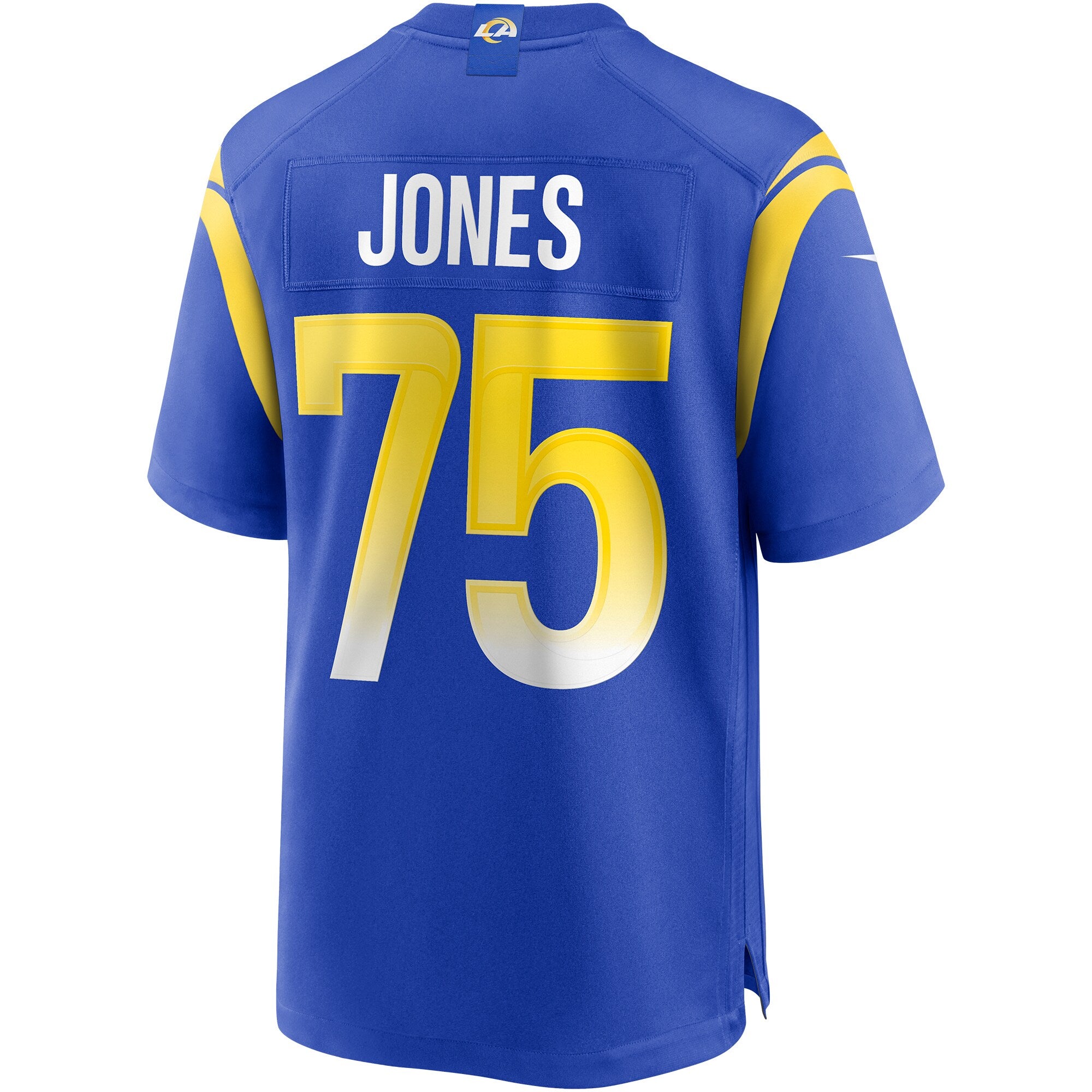 Deacon Jones Los Angeles Rams Game Retired Player Jersey - Royal