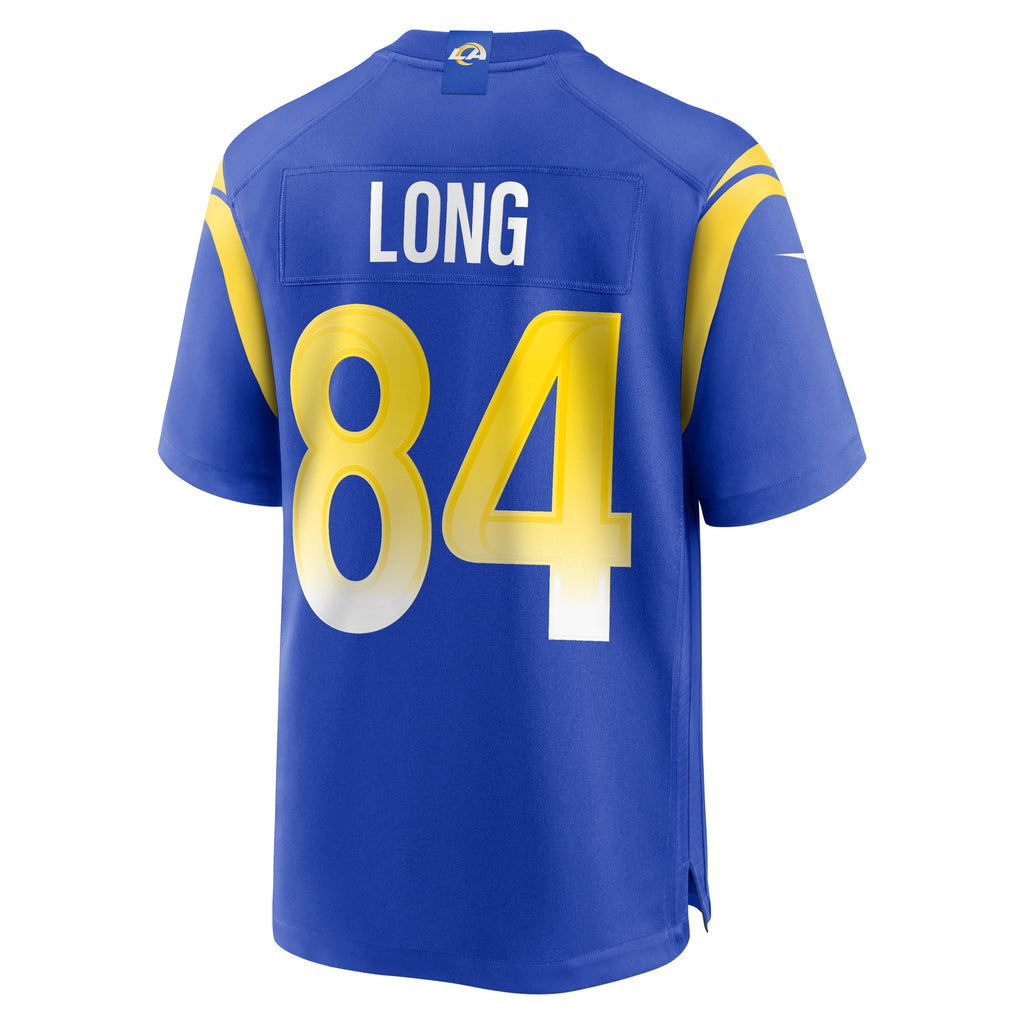 Hunter Long Los Angeles Rams Home Game Jersey - Royal