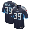 Terrance Mitchell Tennessee Titans Home Game Player Jersey - Navy