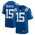 Racey McMath Indianapolis Colts Team Game Jersey - ?Royal