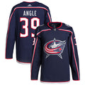 Tyler Angle Columbus Blue Jackets Home Primegreen Authentic Pro Jersey - Navy