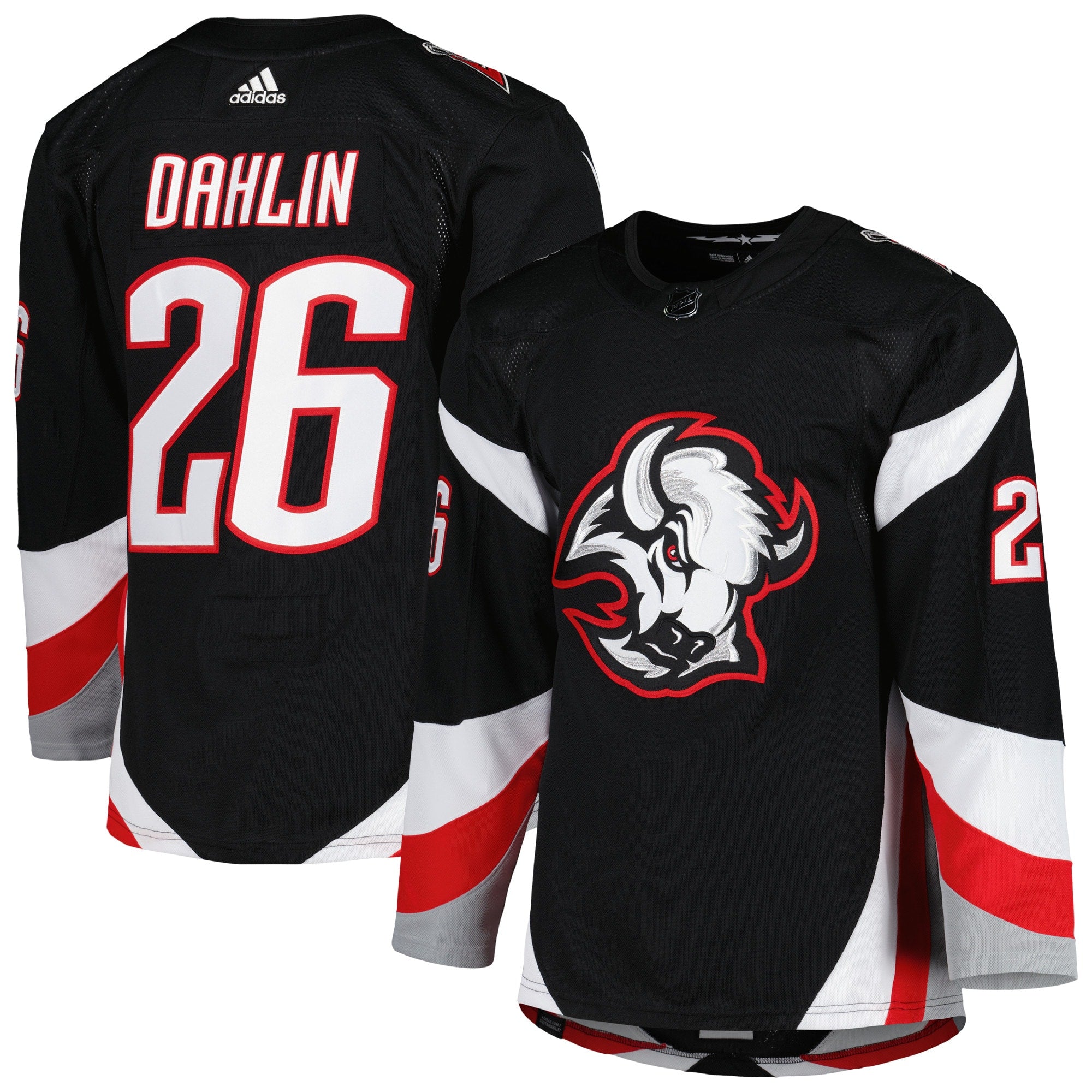 Rasmus Dahlin Buffalo Sabres Alternate Authentic Pro Primegreen Player Jersey - Black