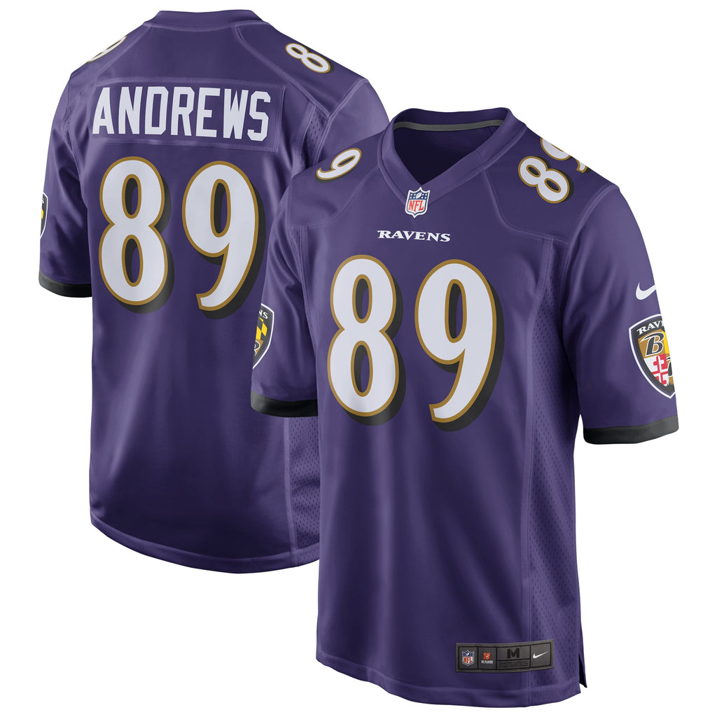Mark Andrews Baltimore Ravens Game Jersey - Purple
