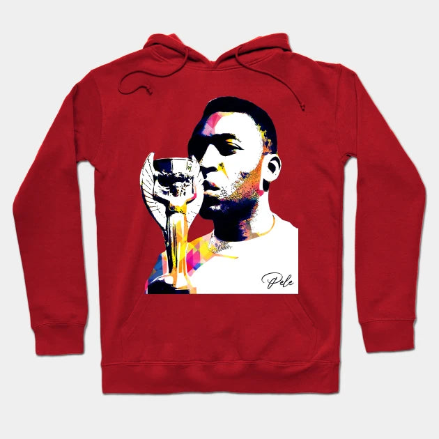 Pele Pop Art Hoodie
