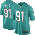 Men's Miami Dolphins Cameron Wake Game Jersey Aqua Green