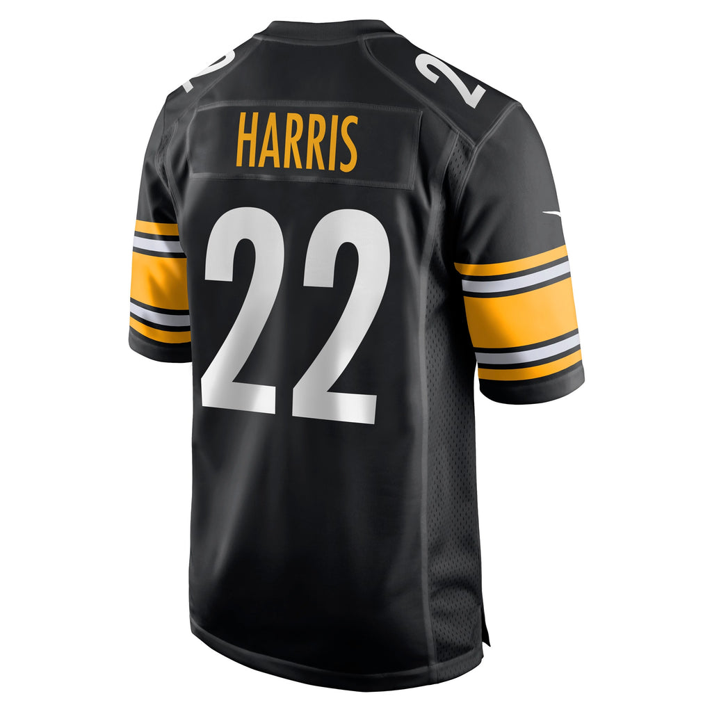 Najee Harris Pittsburgh Steelers Player Game Jersey - Black