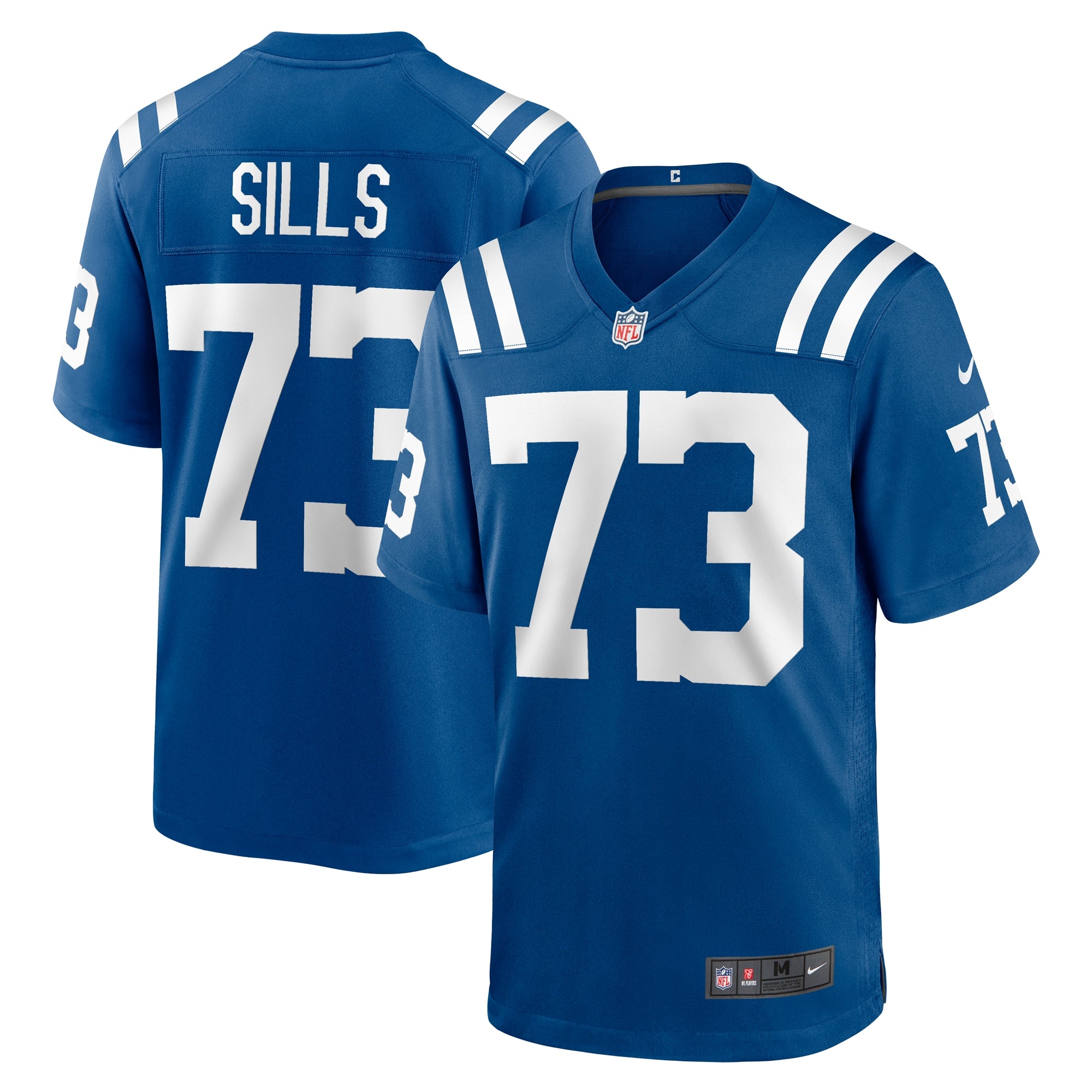 Josh Sills Indianapolis Colts Team Game Jersey - ?Royal