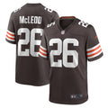 Rodney McLeod Cleveland Browns Team Game Jersey - ?Brown