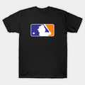 Mr. Met Baseball League Logo T-Shirt