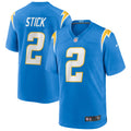 Easton Stick Los Angeles Chargers Game Jersey - Powder Blue