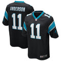 Robbie Anderson Carolina Panthers Game Player Jersey - Black