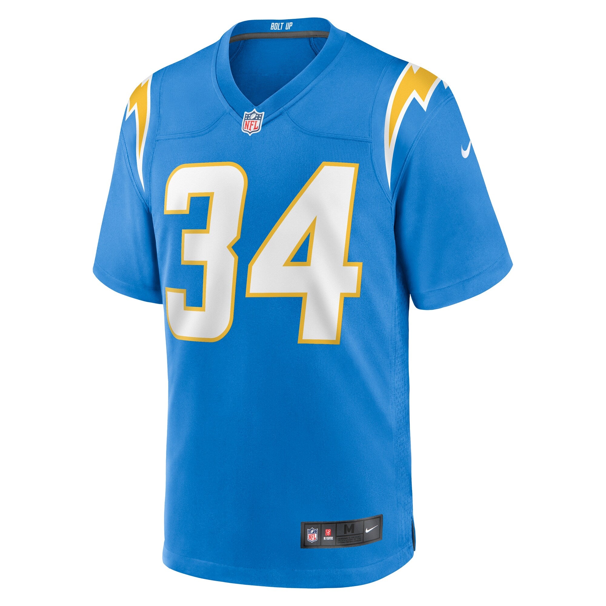 Jaret Patterson Los Angeles Chargers Team Game Jersey - ?Powder Blue