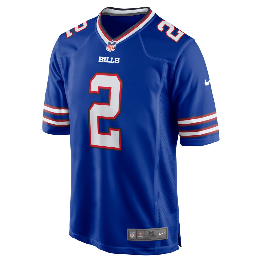 Tyler Bass Buffalo Bills Game Player Jersey - Royal