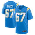 CJ Okoye Los Angeles Chargers Team Game Jersey - ?Powder Blue