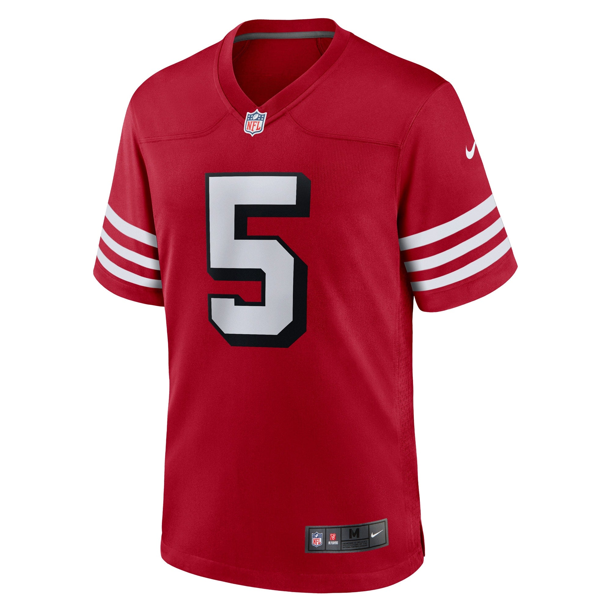 Trey Lance San Francisco 49ers Alternate Game Player Jersey - Scarlet