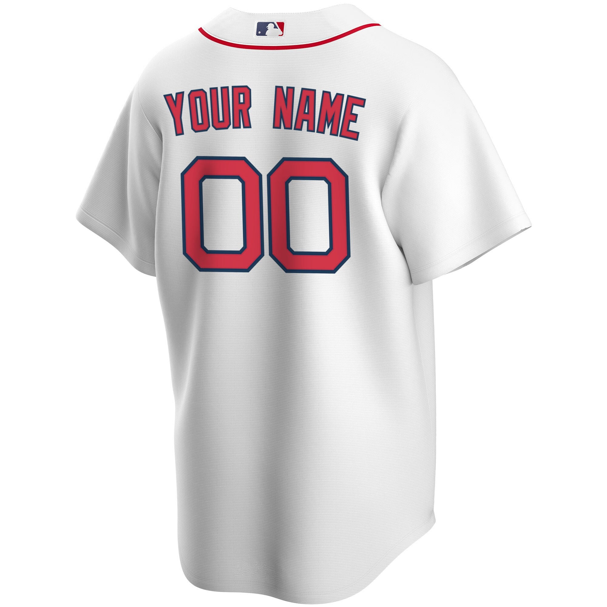 Boston Red Sox Home Replica Custom Jersey - White