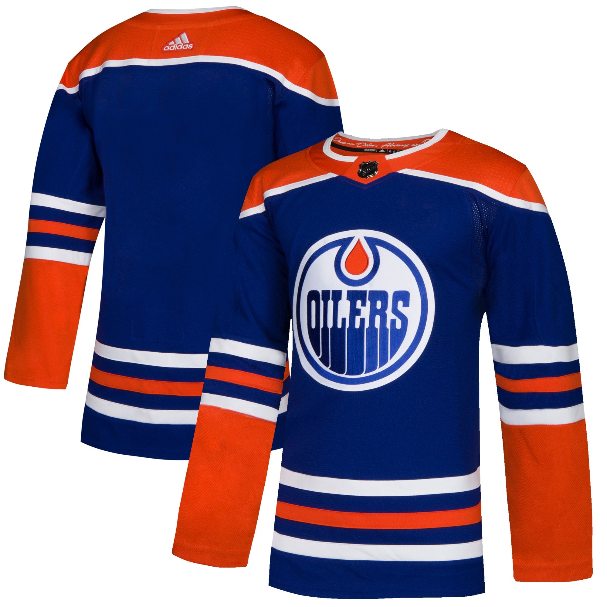 Edmonton Oilers Alternate Authentic Jersey - Royal