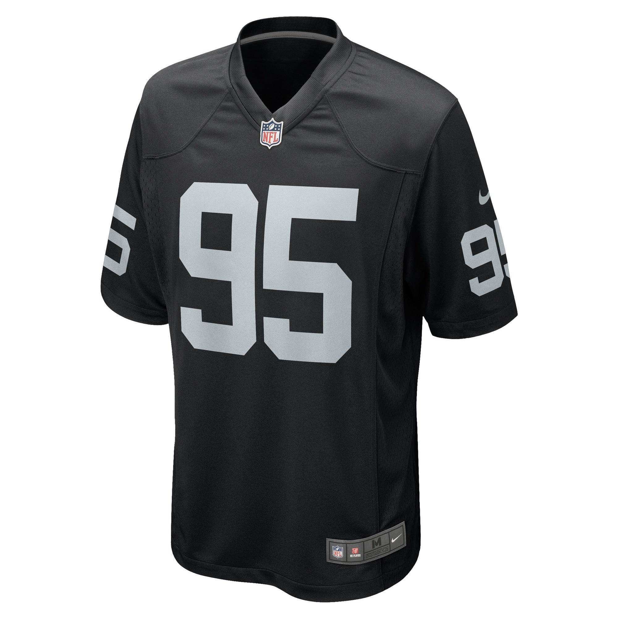 John Jenkins Las Vegas Raiders Game Jersey - Black