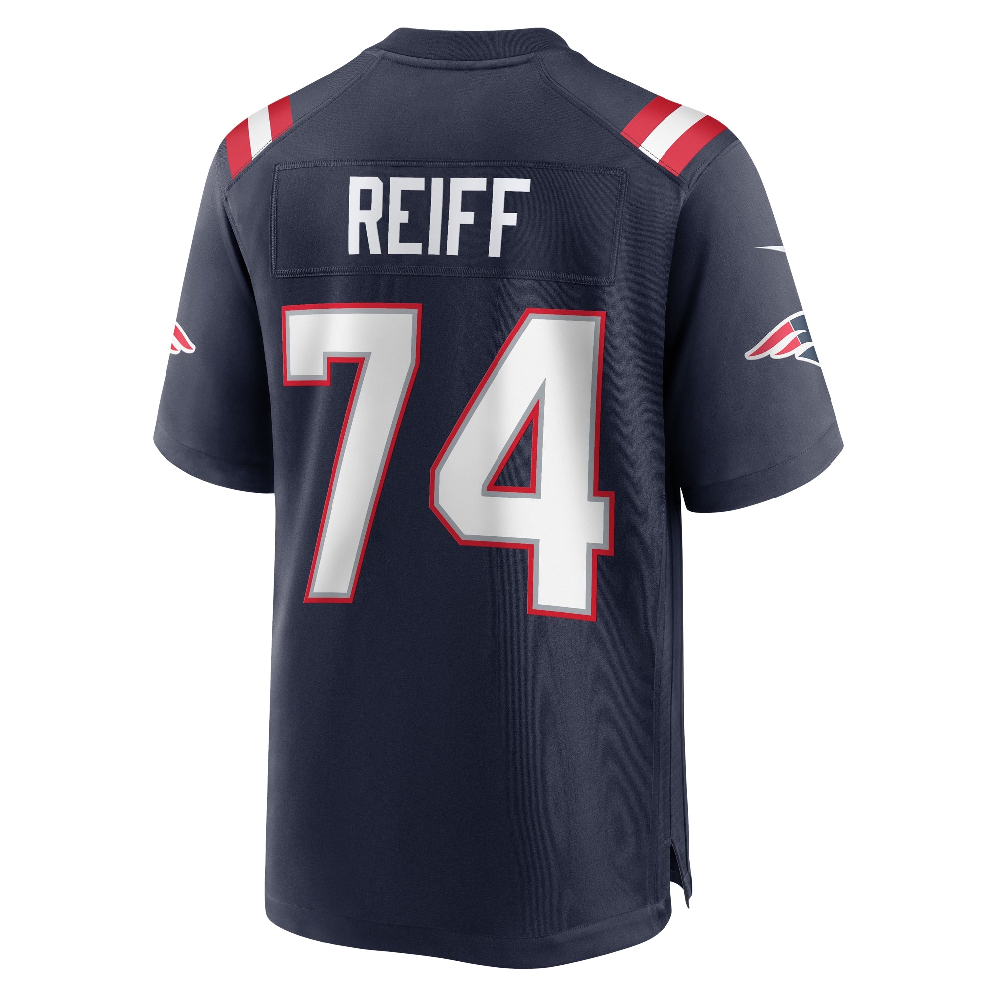Riley Reiff New England Patriots Game Jersey - Navy