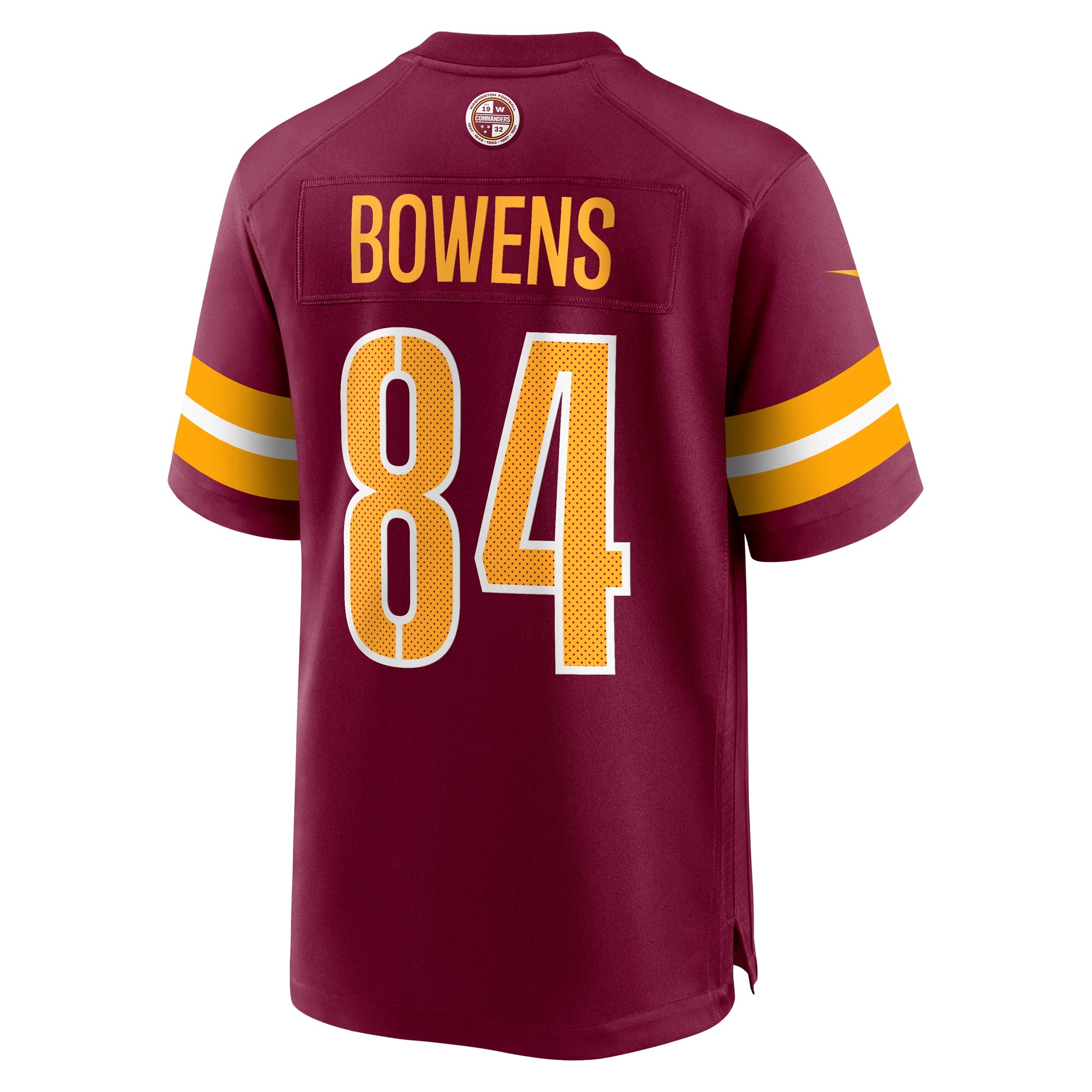 Zion Bowens Washington Commanders Team Game Jersey - Burgundy