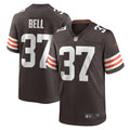 D'Anthony Bell Cleveland Browns Game Player Jersey - Brown