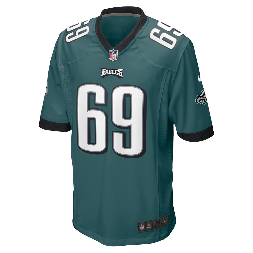 Matt Pryor Philadelphia Eagles Game Jersey - Midnight Green