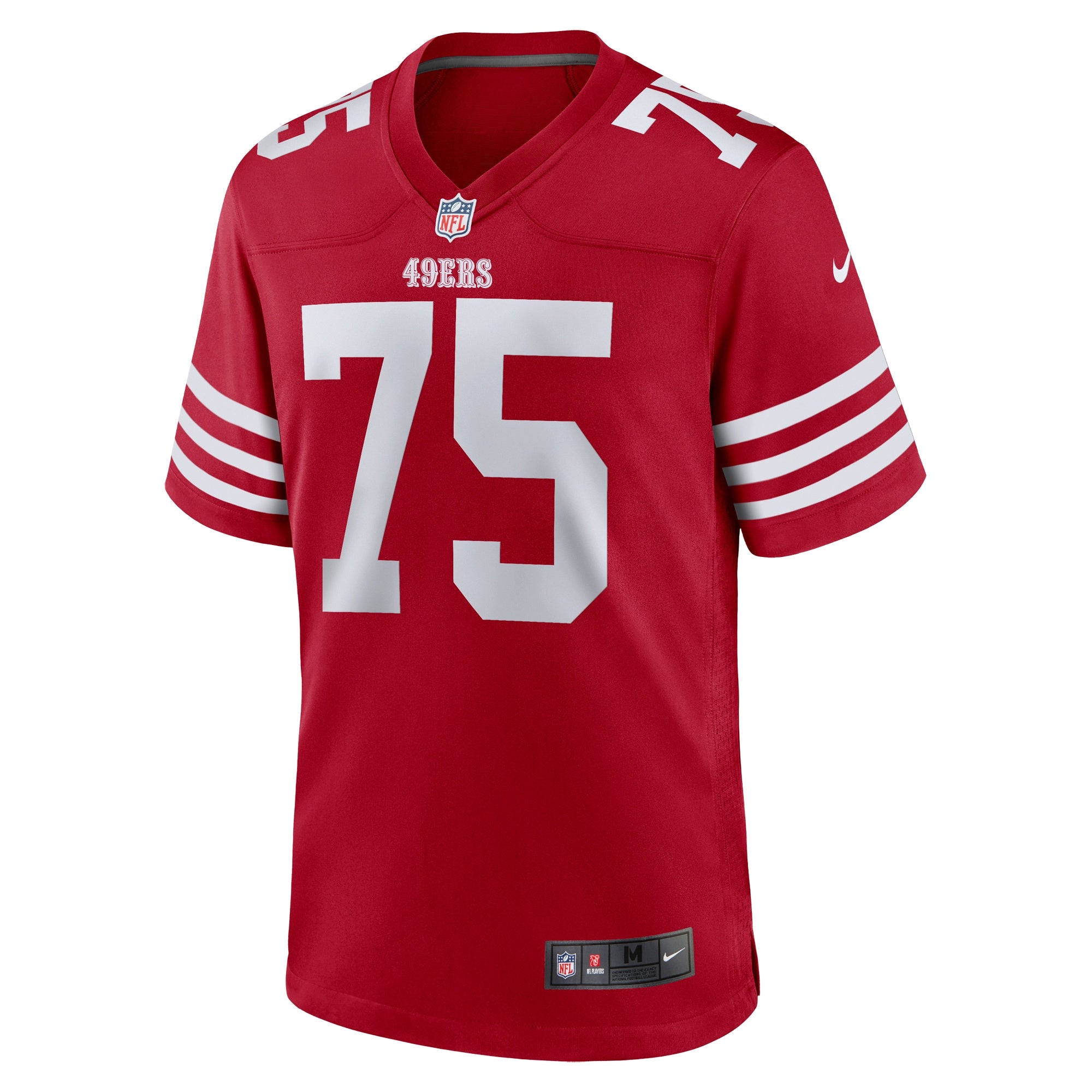 Matt Pryor San Francisco 49ers Game Jersey - Scarlet