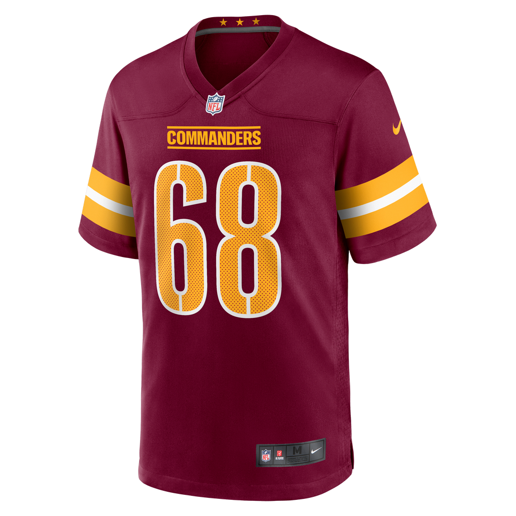Curtis Brooks Washington Commanders ?Game Jersey - Burgundy