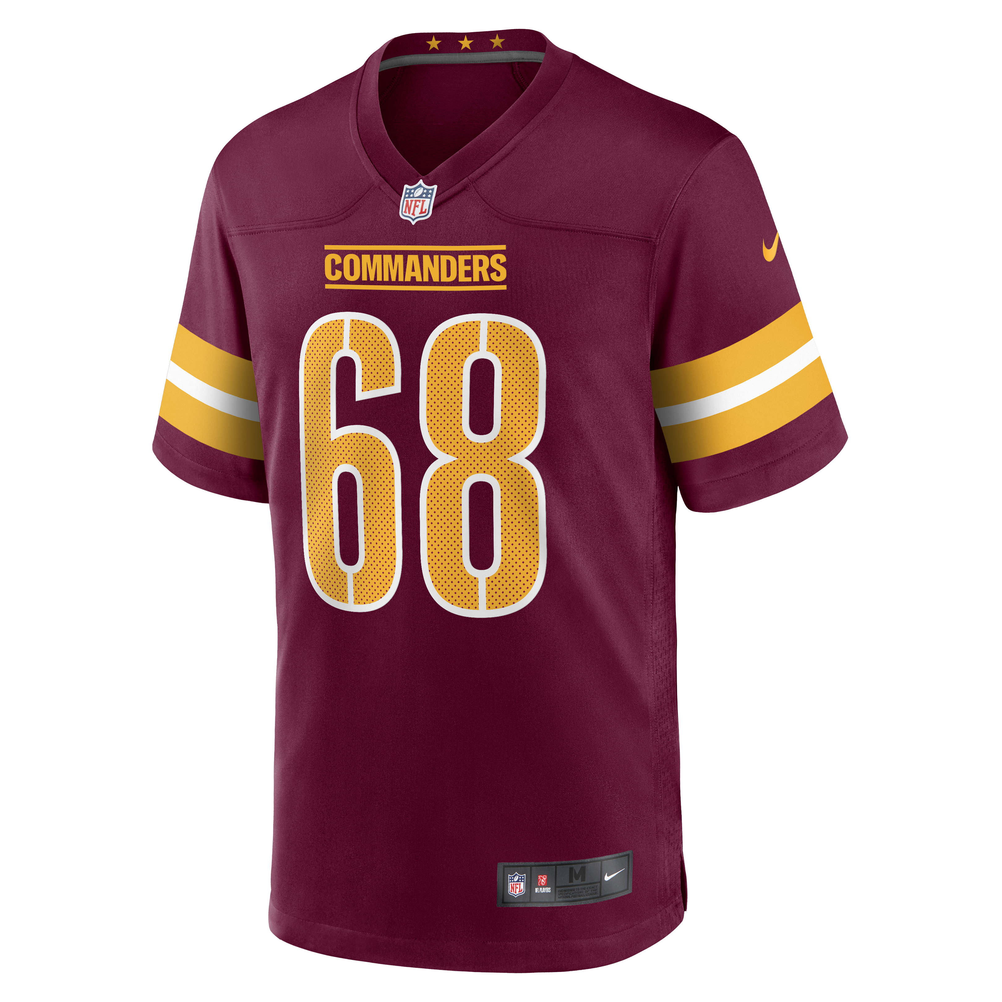 Curtis Brooks Washington Commanders ?Game Jersey - Burgundy