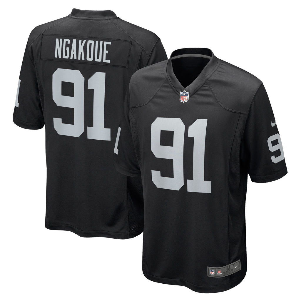 Yannick Ngakoue Las Vegas Raiders Game Jersey - Black