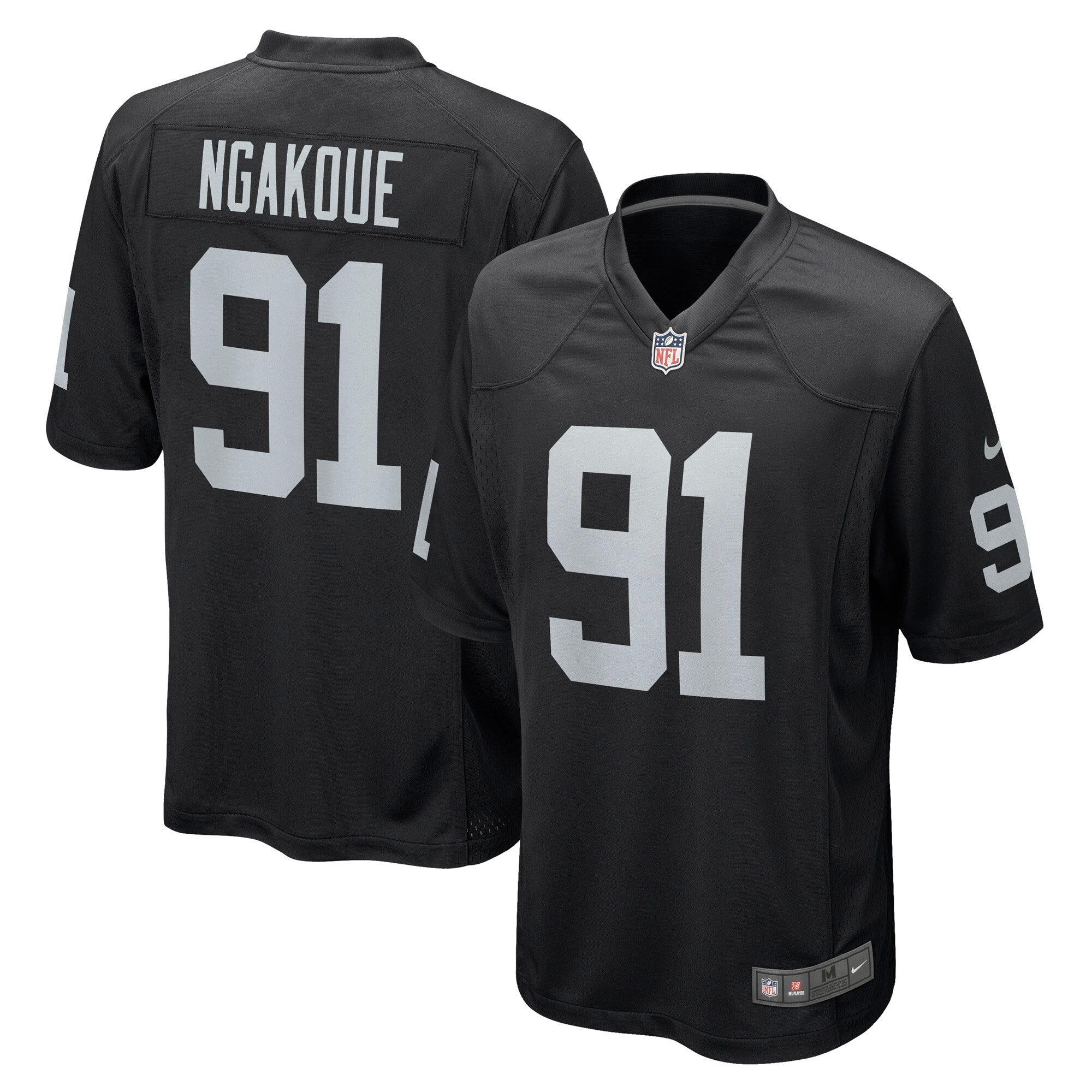Yannick Ngakoue Las Vegas Raiders Game Jersey - Black