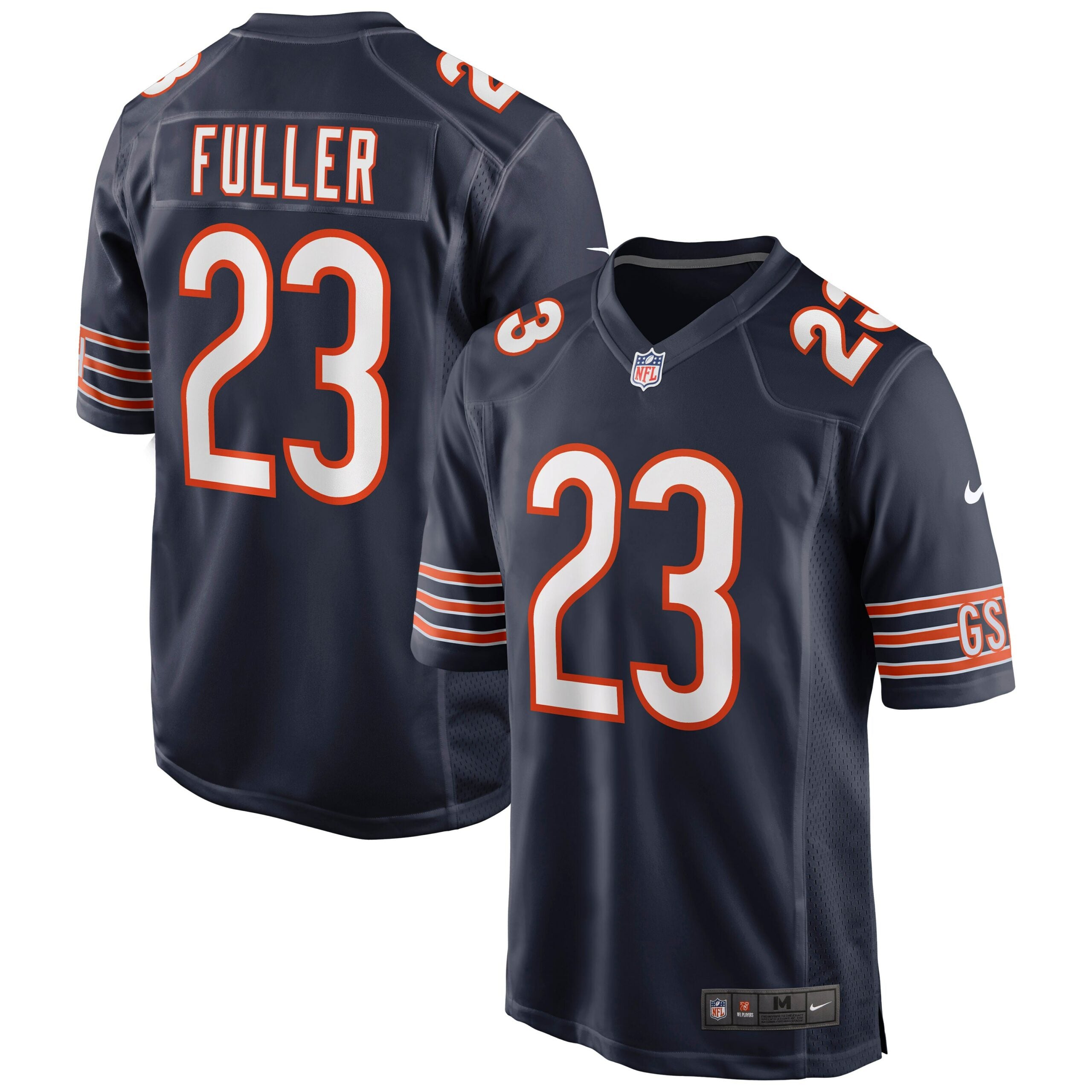 Kyle Fuller Chicago Bears Game Jersey - Navy