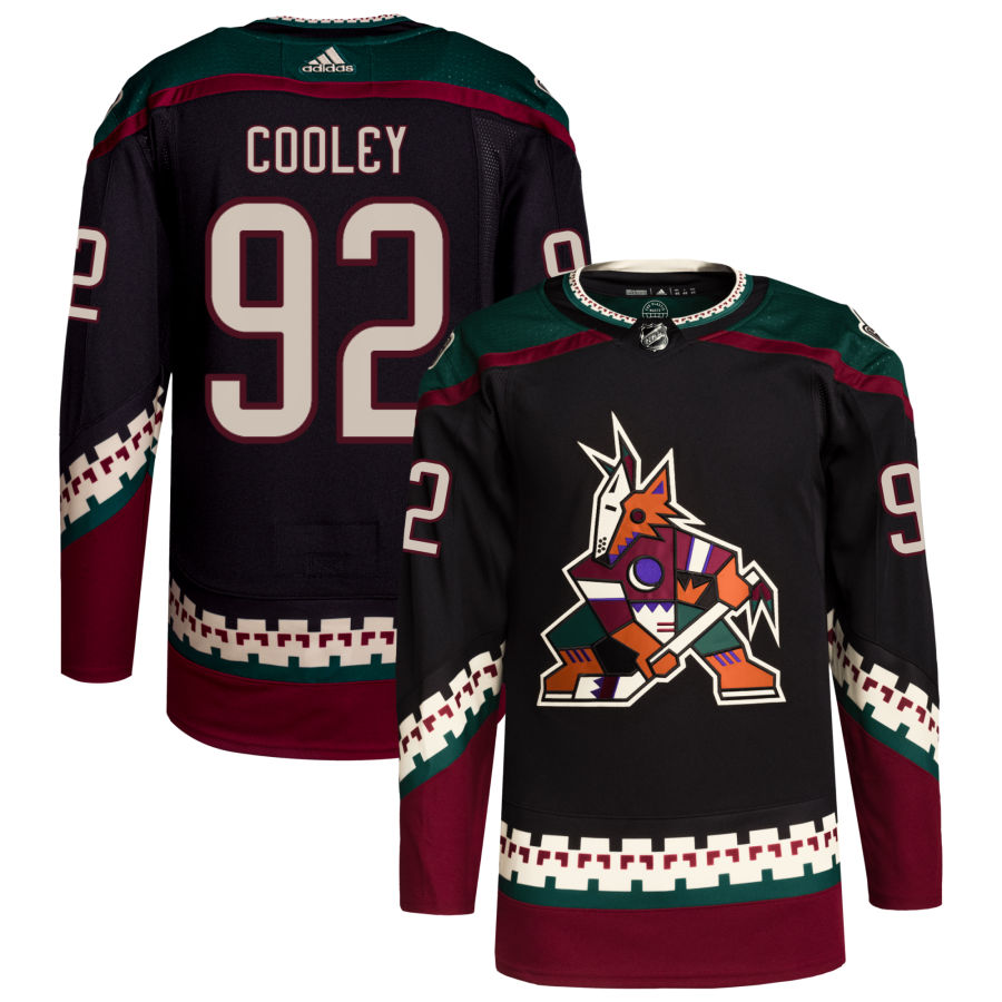 Logan Cooley Arizona Coyotes Home Primegreen Authentic Pro Jersey - Black