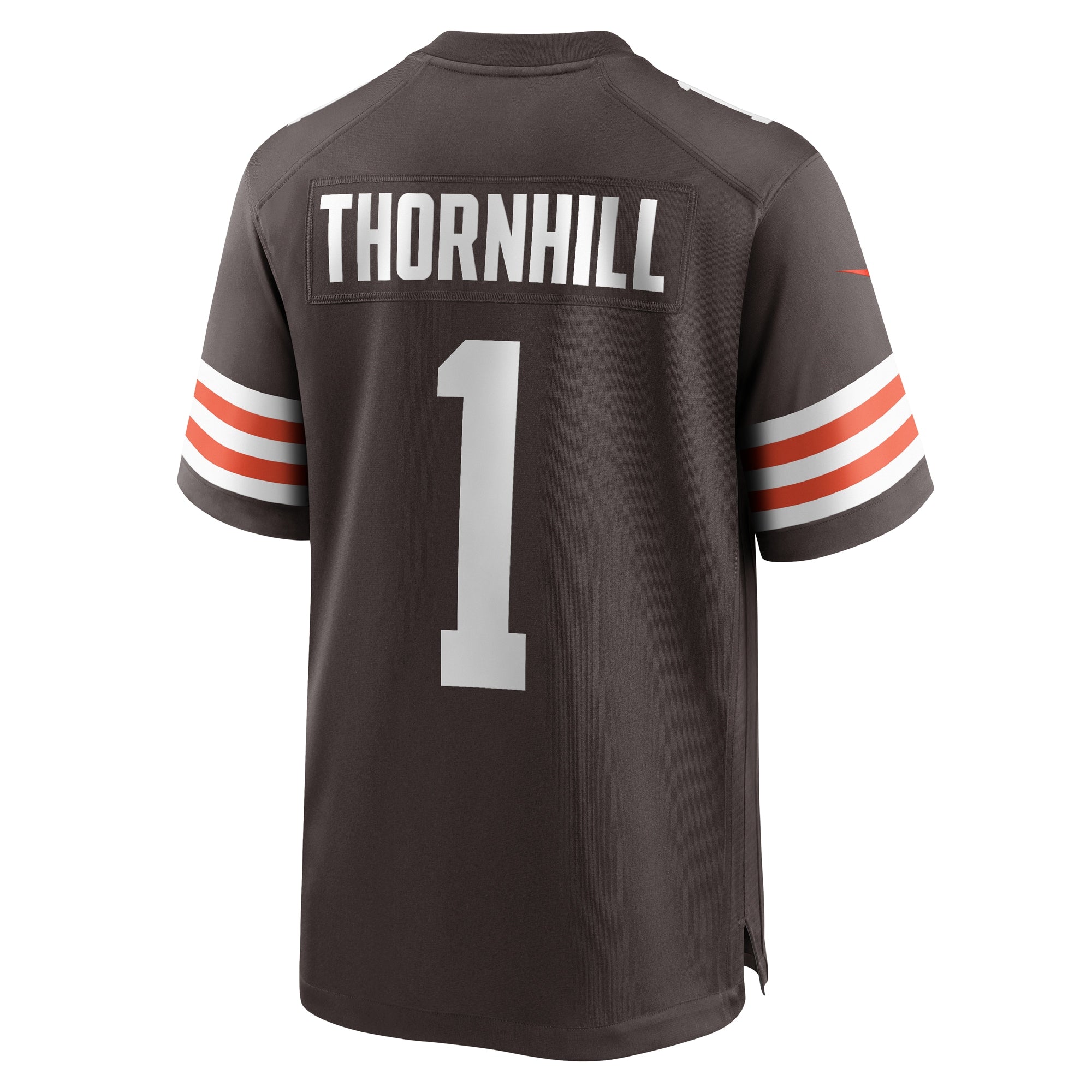 Juan Thornhill Cleveland Browns Team Game Jersey - Brown
