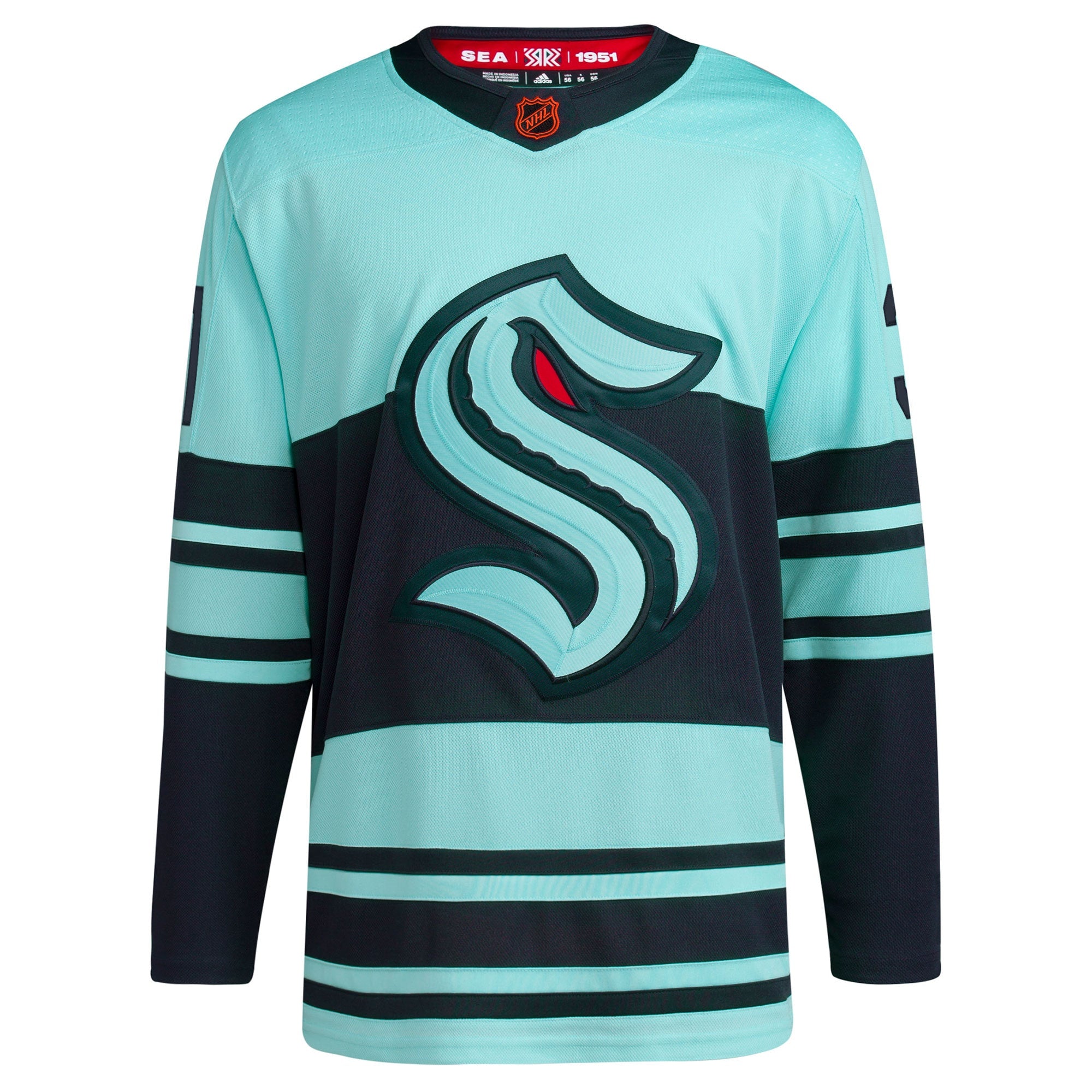 Philipp Grubauer Seattle Kraken Reverse Retro 2.0 Authentic Player Jersey - Teal
