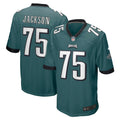 Tarron Jackson Philadelphia Eagles Game Jersey - Midnight Green