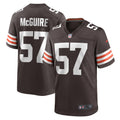 Isaiah McGuire Cleveland Browns Team Game Jersey - ?Brown