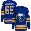 Linus Weissbach Buffalo Sabres Home Authentic Pro Jersey - Royal
