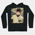 Don Mattingly (Donnie Baseball) In New York Yankees Hoodie