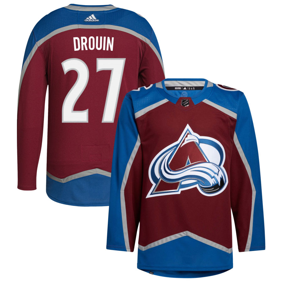Jonathan Drouin Colorado Avalanche Home Primegreen Authentic Pro Jersey - Burgundy