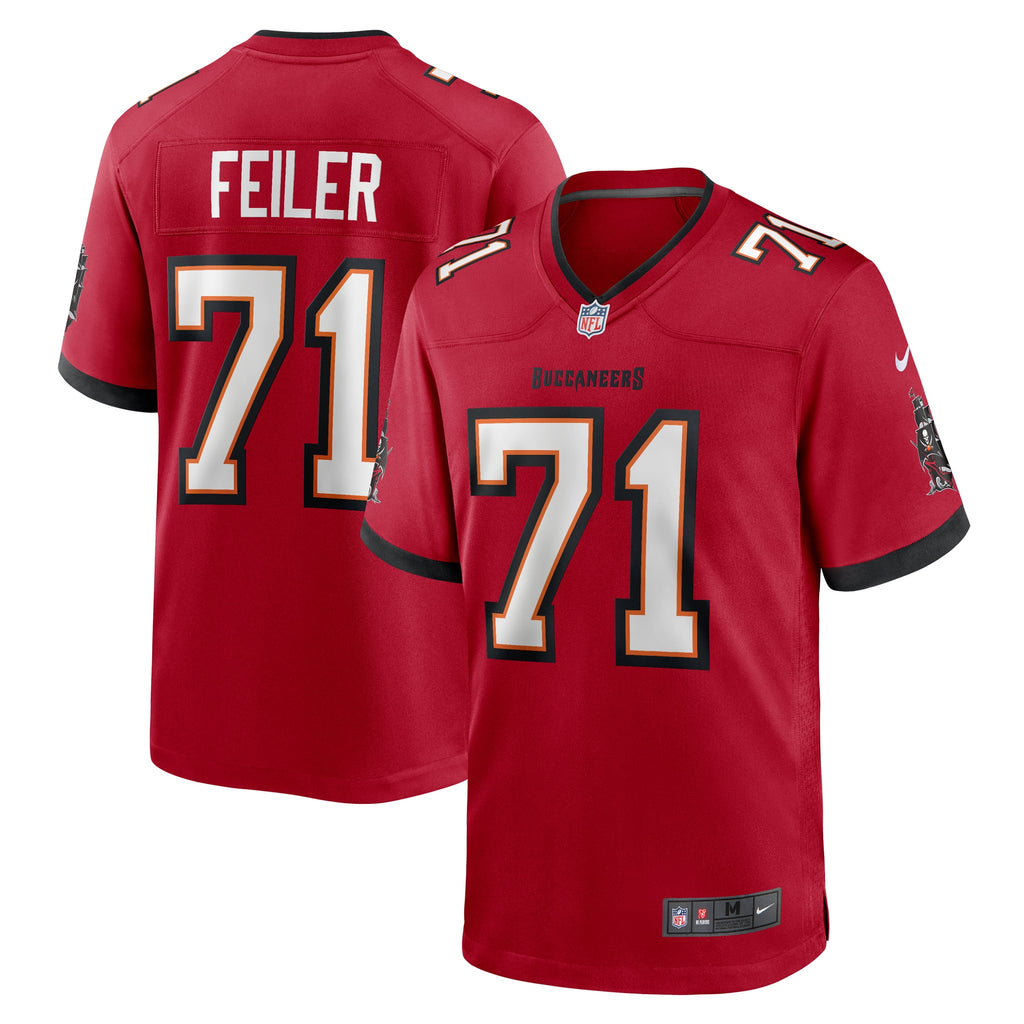 Matt Feiler Tampa Bay Buccaneers Game Player Jersey - Red