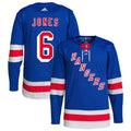 Zac Jones New York Rangers Home Primegreen Authentic Pro Jersey - Royal
