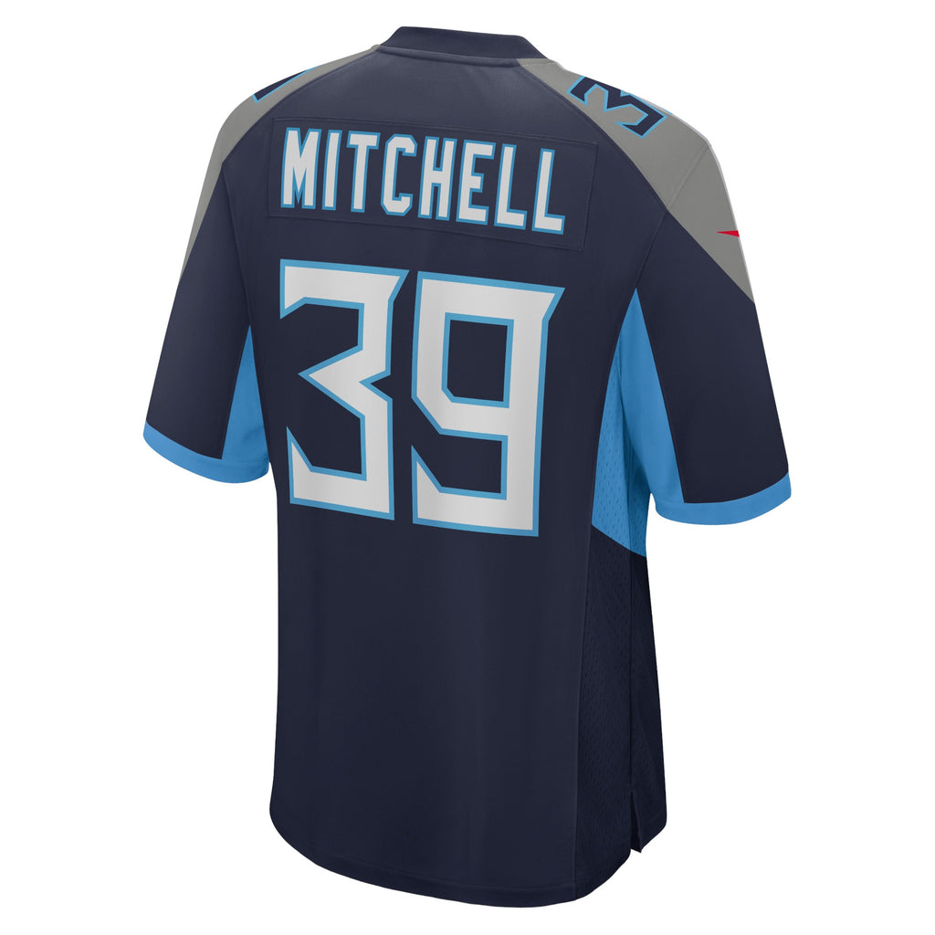Terrance Mitchell Tennessee Titans Home Game Player Jersey - Navy
