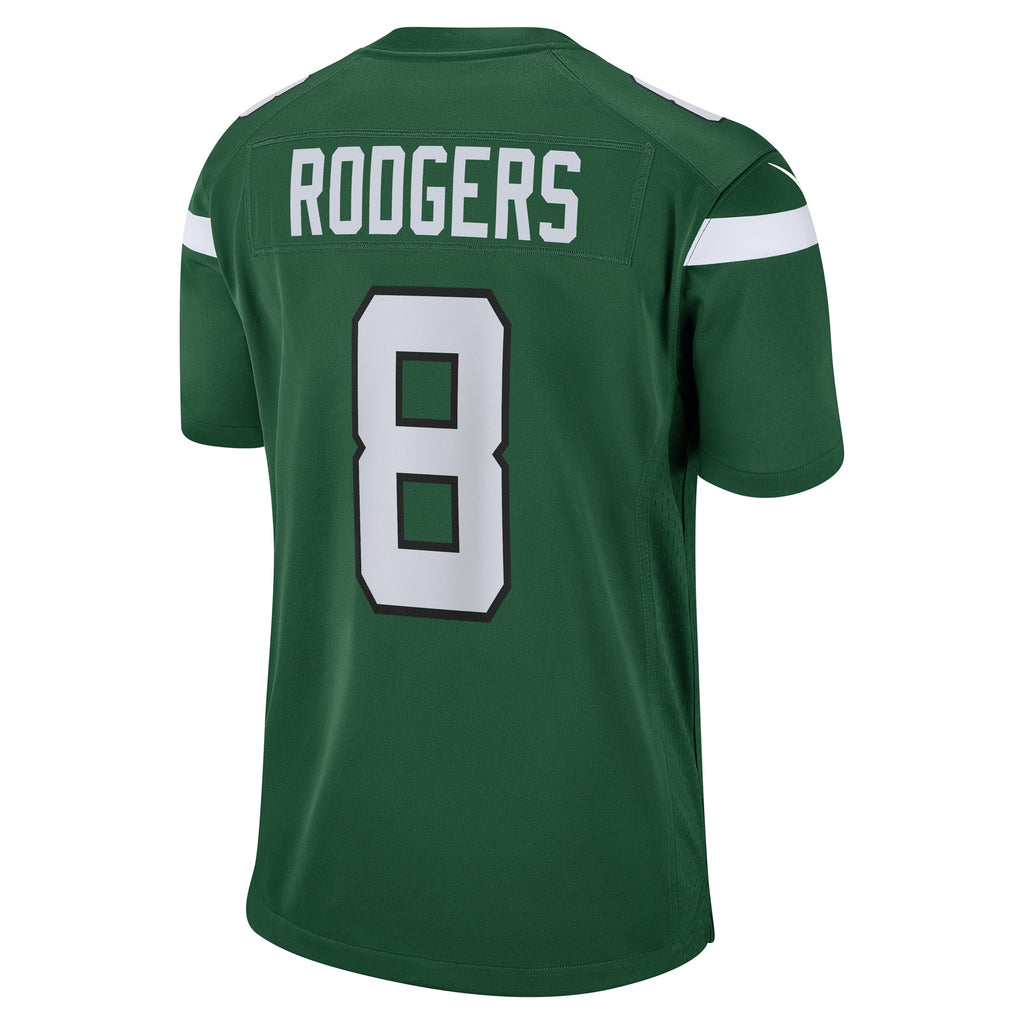 Aaron Rodgers New York Jets Game Jersey - Gotham Green