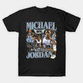 Michael Jordan College Vintage Bootleg T-Shirt