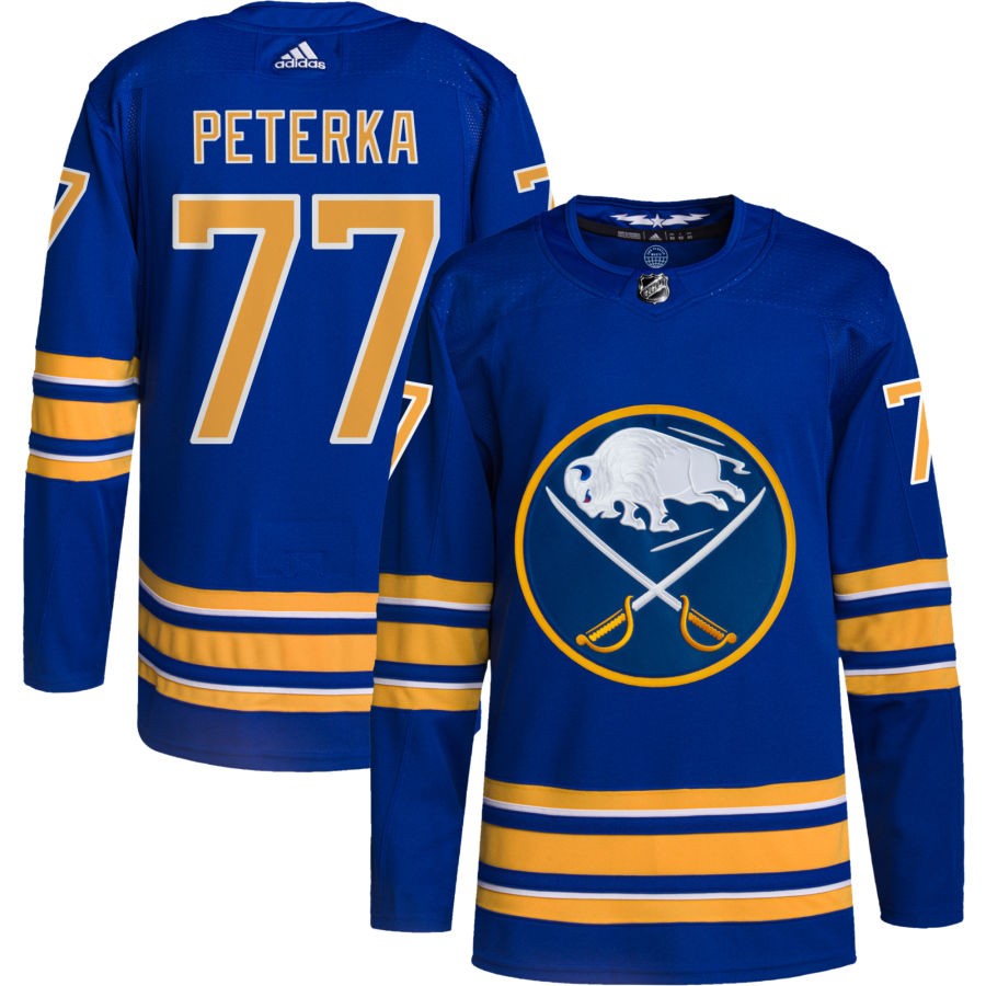 JJ Peterka Buffalo Sabres Home Authentic Pro Jersey - Royal