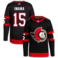Bokondji Imama Ottawa Senators Home Primegreen Authentic Pro Jersey - Black