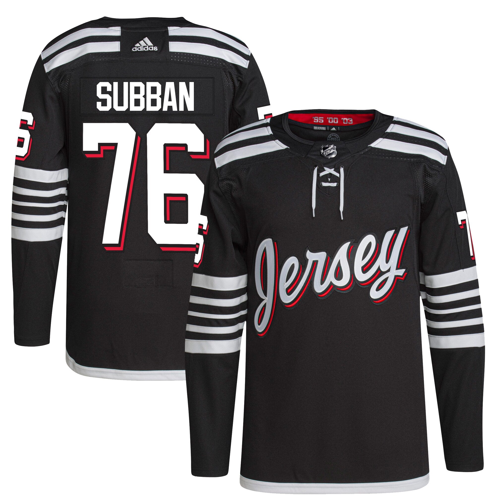 P.K. Subban New Jersey Devils 2021/22 Alternate Primegreen Authentic Pro Player Jersey - Black