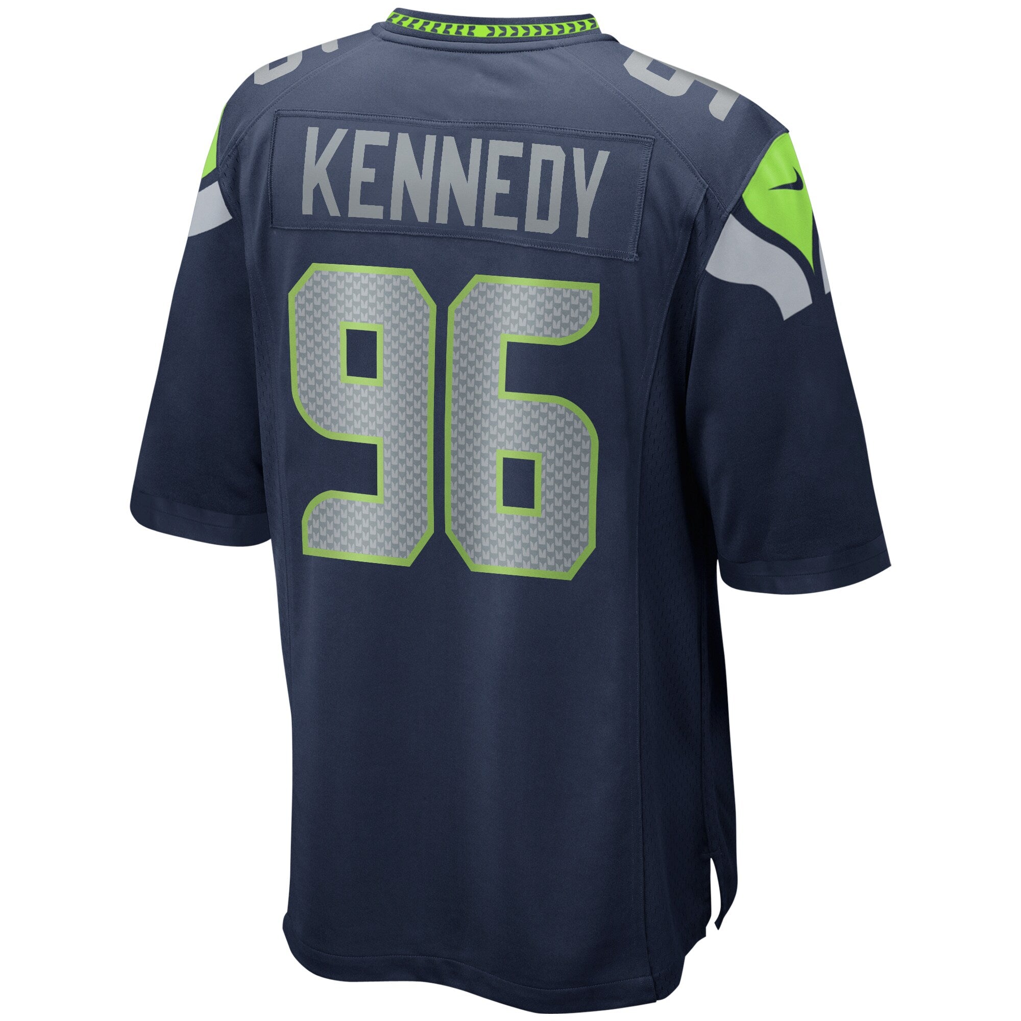 Cortez Kennedy Seattle Seahawks Game Retired Player Jersey - College Navy