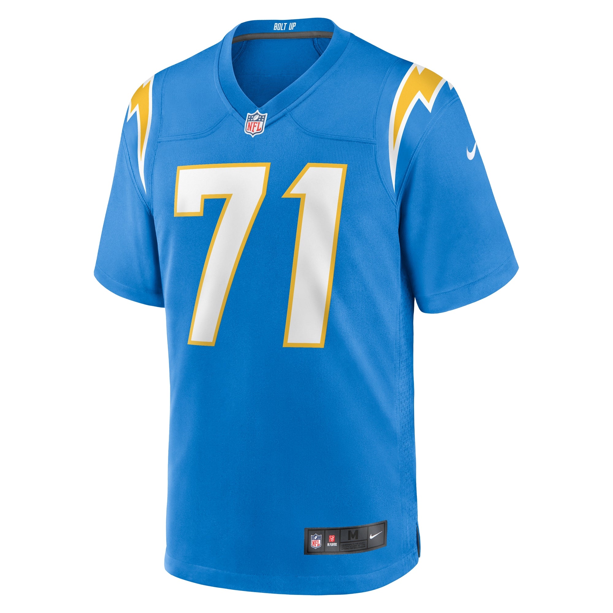 Jordans McFadden Los Angeles Chargers Team Game Jersey - Powder Blue